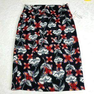 NWT LulaRoe Cassie Skirt Womens Size Medium Multicolor Stretch